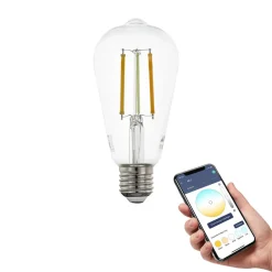 EGLO connect E27 ST64 lampe 6W 806lm 2200-6500K