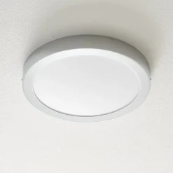 EGLO connect Fueva-C loftlampe rund 30 cm krom