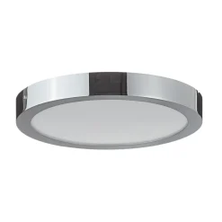 EGLO connect Fueva-C loftlampe rund 30 cm krom
