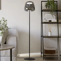 EGLO connect LED-gulvlampe Alfero-Z, RGB, CCT, sort