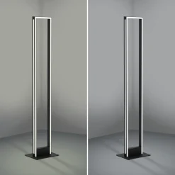 EGLO connect LED-gulvlampe Savilanas-Z, sort, CCT