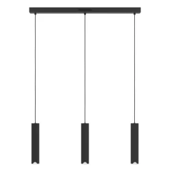 EGLO connect LED-hængelampe Balamorta-Z, 3 lyskilder, sort