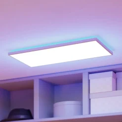 EGLO connect LED-loftlampe Rovito-Z, hvid, 57 x 30 cm