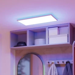 EGLO connect LED-loftlampe Rovito-Z, hvid, 57 x 30 cm