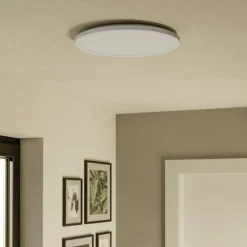 EGLO connect LED-loftlampe Rovito-Z, hvid, Ø 39 cm