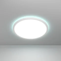 EGLO connect LED-loftlampe Rovito-Z, hvid, Ø 39 cm