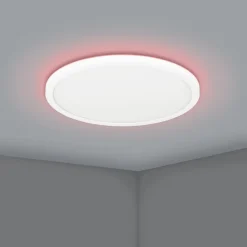 EGLO connect LED-loftlampe Rovito-Z, hvid, Ø 30 cm