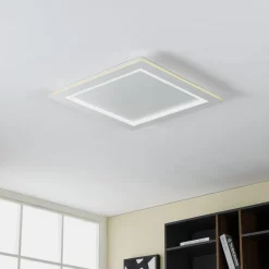 EGLO connect LED-loftlampe Padrogiano-Z 1 lyskilde, 60 x 60 cm