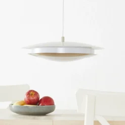 EGLO connect Moneva-C LED-hængelampe nikkel Ø 40,5