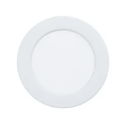 EGLO connect Smart LED-indbygningslampe Fueva 6-Z, hvid, Ø 12 cm