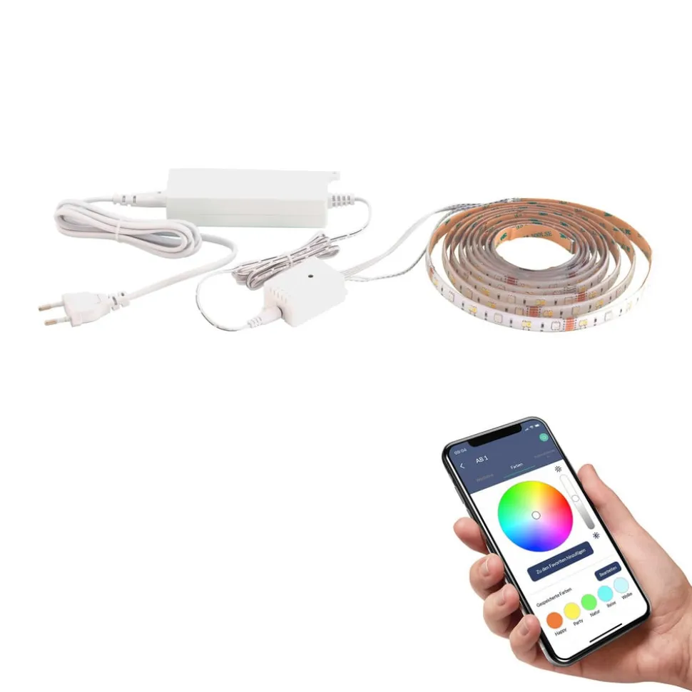 EGLO connect Stripe-Z RGBW LED-stripe, 8m