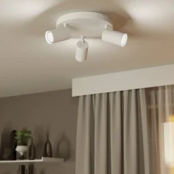 EGLO connect Telimbela-Z loftspot 3 lyskilder hvid