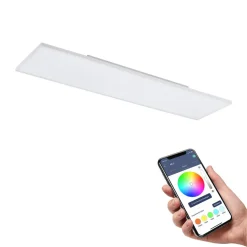 EGLO connect Turcona-Z LED-loftslampe 120x30cm