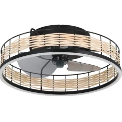 EGLO Frana LED-loftlampe med ventilator