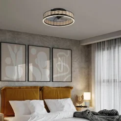 EGLO Frana LED-loftlampe med ventilator