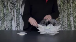 Ekstravagant designet pendellampe Silvia mini hvid