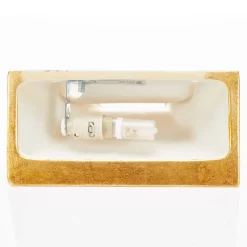 Elegant kantet ANTOINE væglampe