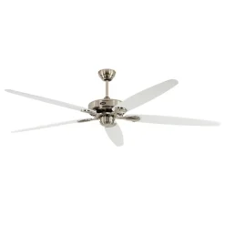 Elegant loftsventilator Classic Royal 180 hvid-grå