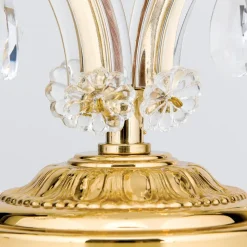 Elegant TJURA bordlampe med krystaller