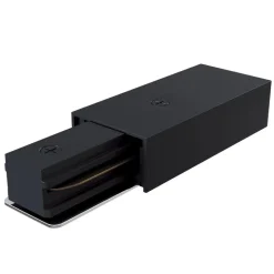 Endefremføringsskinne, 1-fase skinne, sort