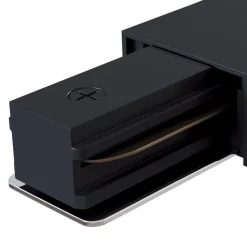 Endefremføringsskinne, 1-fase skinne, sort