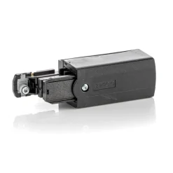 Endetilslutning venstre til Noa strømskinne, sort