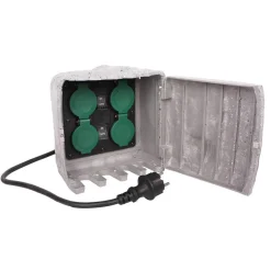 Energy stone 400178 4 stikkontakter, skumringssensor