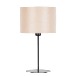 Envostar bordlampe i finér, enkelt Ø 25 cm