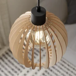 Envostar Clay hængelampe birkeplywood Ø 23 cm