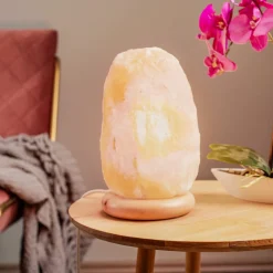 Envostar Harmony saltlampe naturlig base 23-26cm