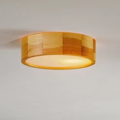 Envostar Kerio loftlampe, Ø 27 cm, fyr natur