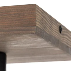 Envostar Lobo loftslampe 2fl. fyrretræsgrå