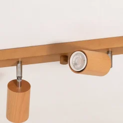 Envostar Peach Puff loftspot træ cylinder 6 lk