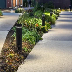 ERCO Castor gadelampe grafit 80 cm 360° 16 W 840