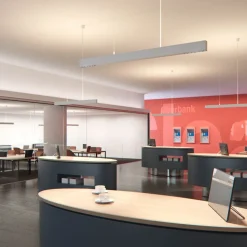 ERCO Compar P DALI up/down oval wide hvid/sort 930