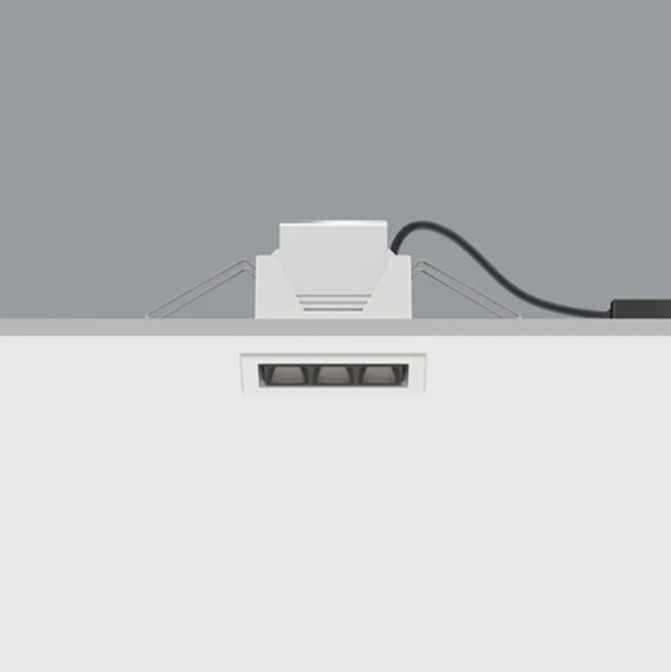 ERCO Compar wide flood dim hvid 12 cm 10 W 930