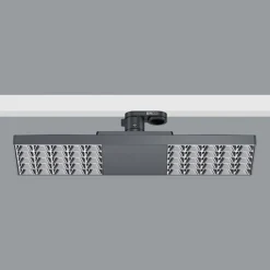 ERCO Jilly 230 V BT 15 W oval, bred 840 sort/sølv