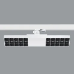 ERCO Jilly 230 V BT 15 W oval wide 840 hvid/sort