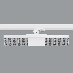 ERCO Jilly 230V BT 15 W oval wide 830 hvid/sølv