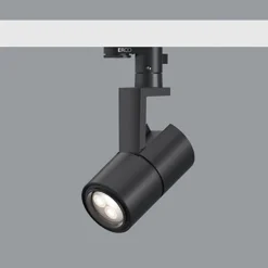 ERCO Parscan 230 V spot 6 W wallwash 930 sort