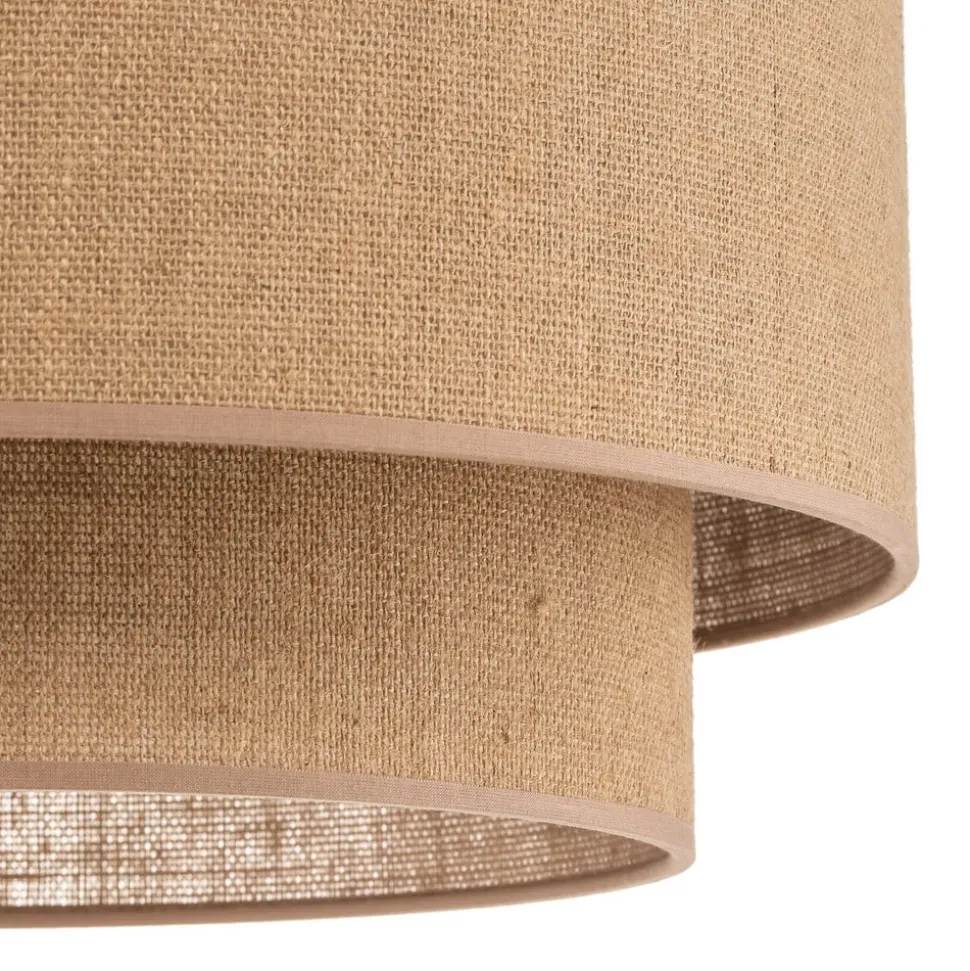 Euluna Boho jute loftslampe naturbrun Ø45cm