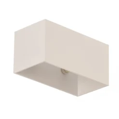 Euluna Elestren væglampe, kantet, hvid