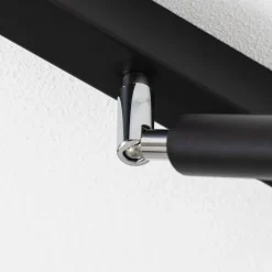 Euluna Nicanor loftspot sort/krom 2 lyskilder