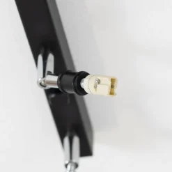 Euluna Nicanor loftspot sort/krom 2 lyskilder