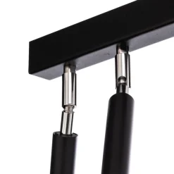 Euluna Nicanor loftspot sort/krom 6 lyskilder