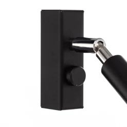 Euluna Nicanor vægspot, sort/krom