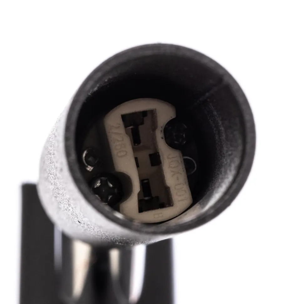 Euluna Nicanor vægspot, sort/krom