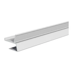 EVN APTBU alu-profil, vægrettet, 200 cm, alu