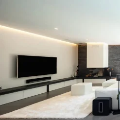 EVN APTBU alu-profil, vægrettet, 100 cm, alu