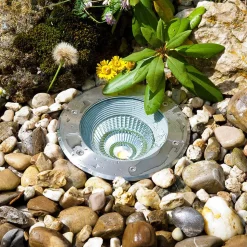 EVN Erizo LED indbygningsgulvlampe Ø 22cm 24W